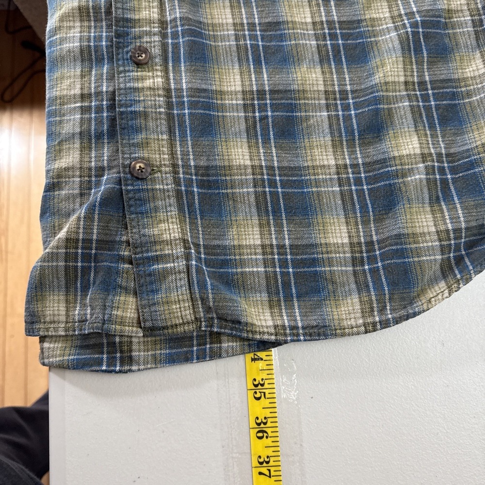 Duluth Shirt Mens XL TALL Free‎ Swingin' Flannel Button Down Plaid Pockets Work - Picture 14 of 14